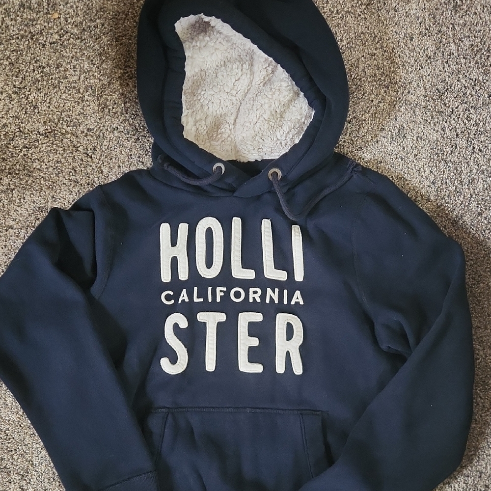 Hollister Navy Blue Hoodie